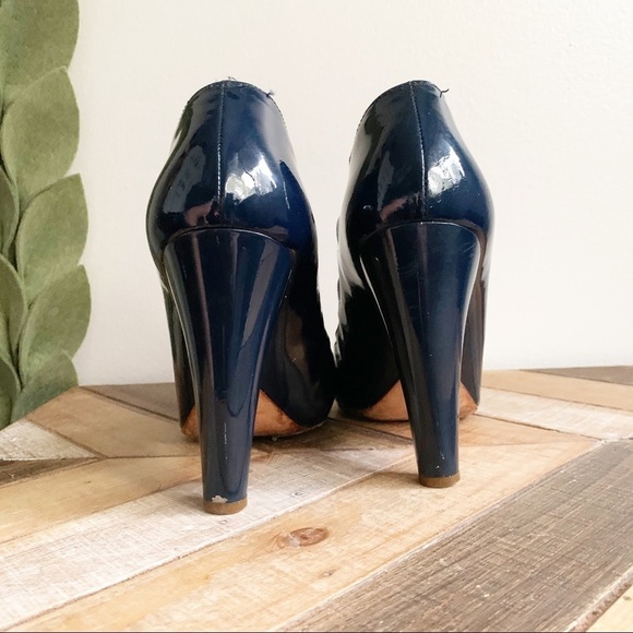 Chanel Blue & Gold Strappy Mary Janes - Picture 11 of 16